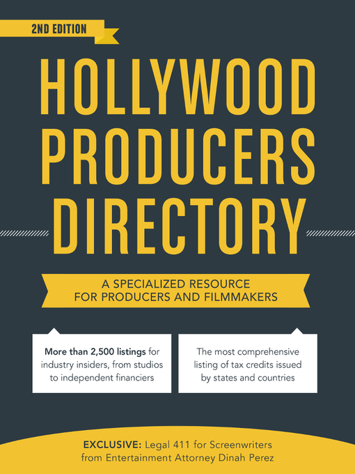 Title details for Hollywood Producers Directory by Jesse Douma - Available